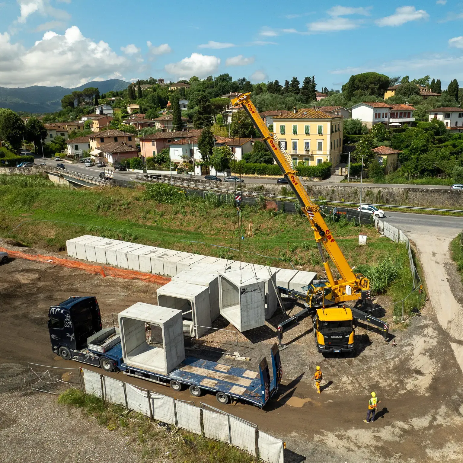 Immagine per il progetto del cantiere Tombamento idraulico del canale Montebonelli