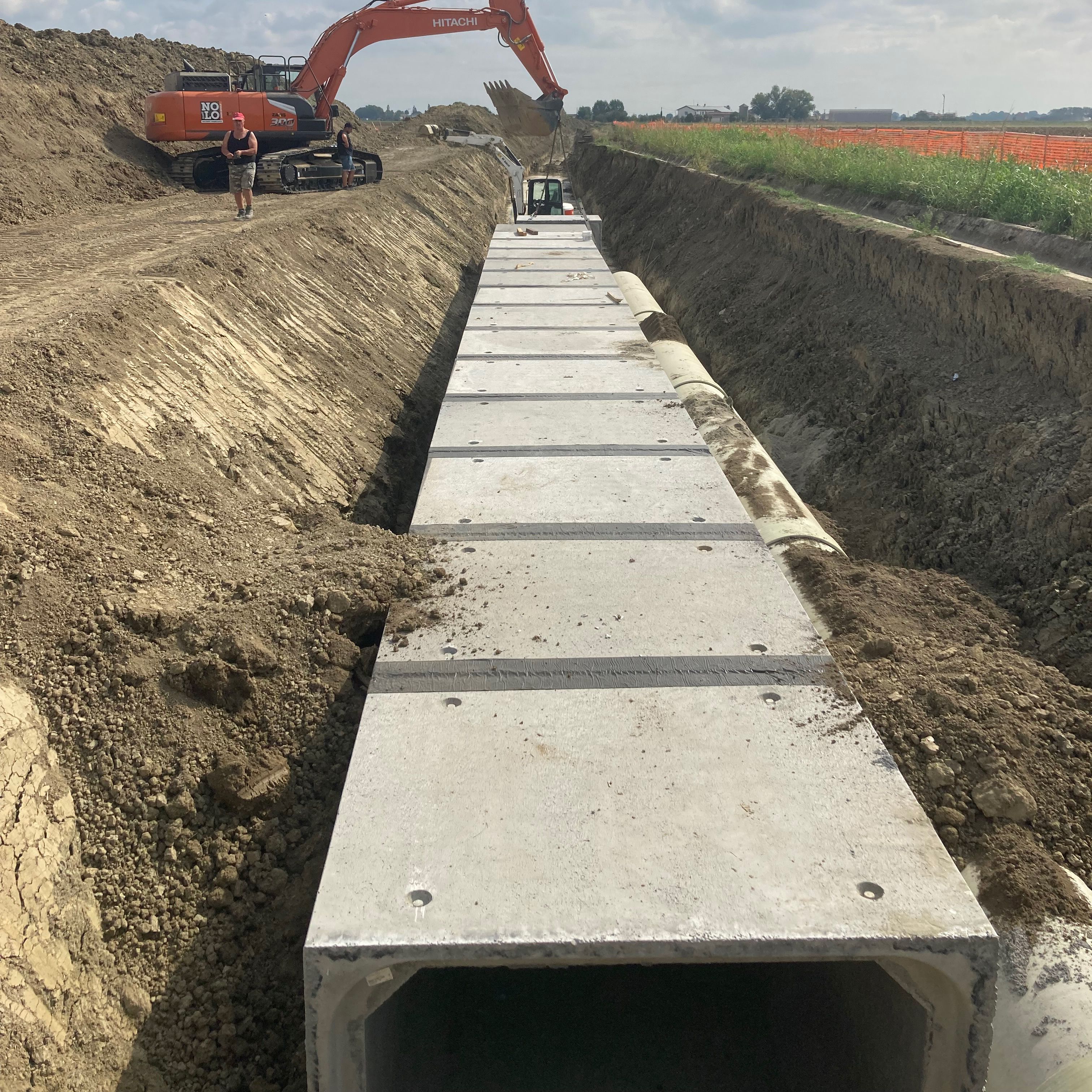 Immagine per il progetto del cantiere Nuovo impianto di sollevamento Ronchi di Caorso