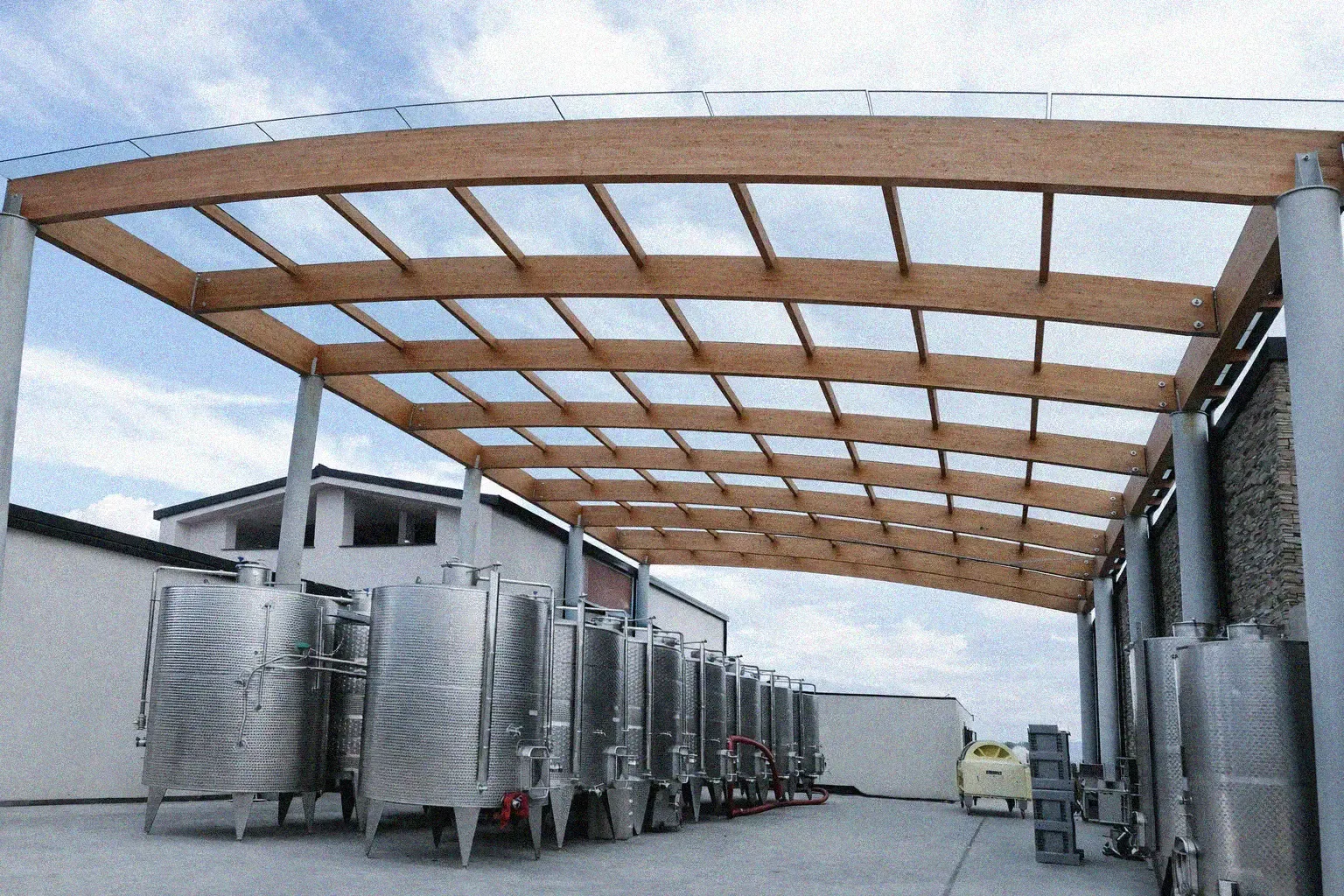 Copertura in vetro Villa Ilangi